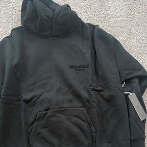 Fear of God Essentials Black Hoodie